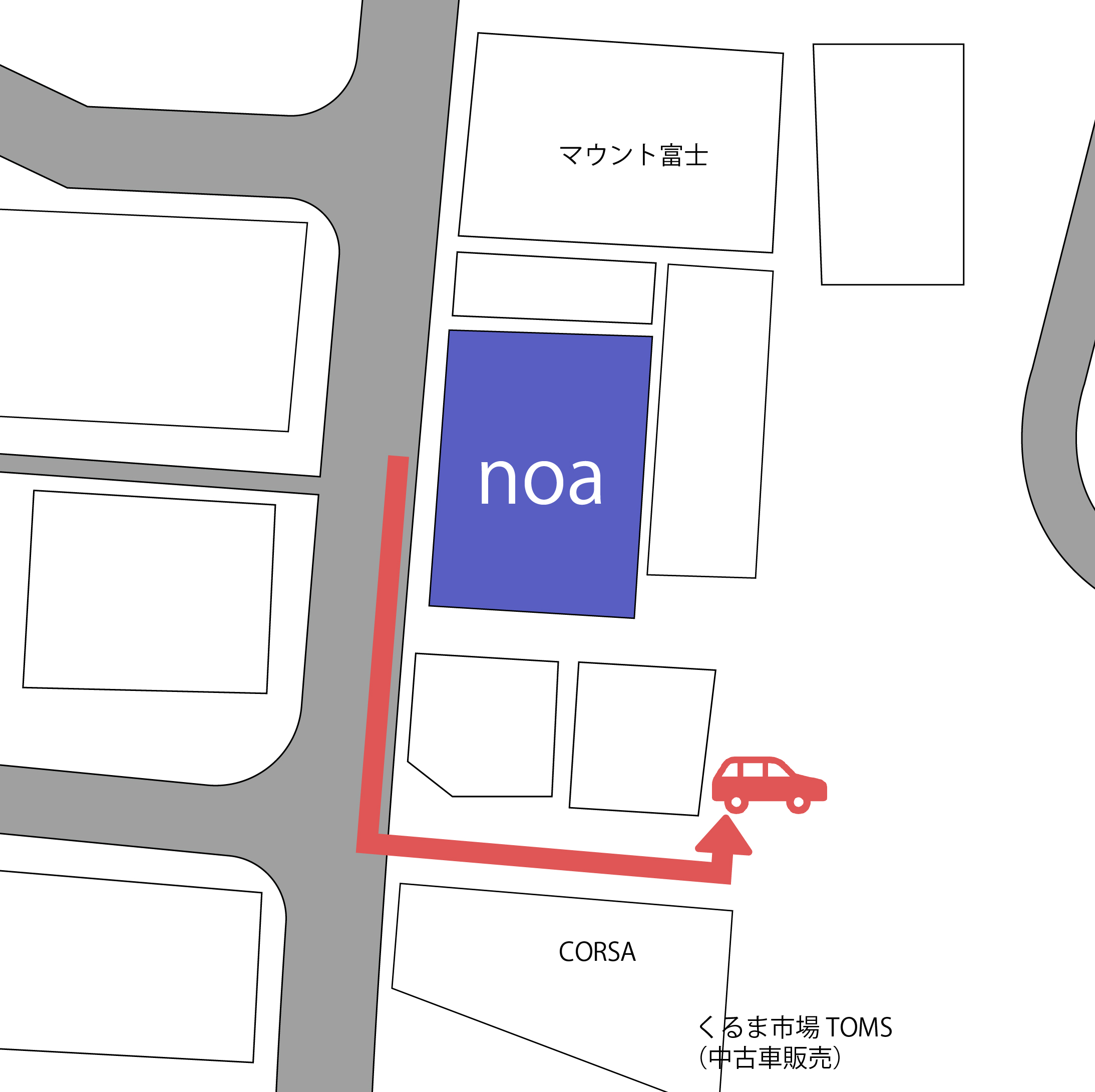 駐車場案内図